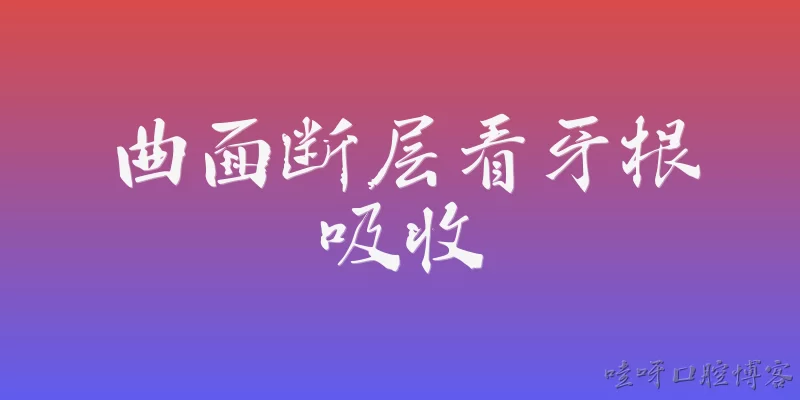 曲面断层看牙根吸收